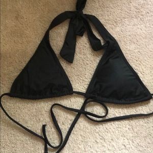 Black bikini top